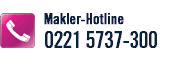 Makler-Hotline: 0221 5737-300